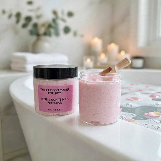 ROSE & GOAT'S MILK |  Foot Scrub