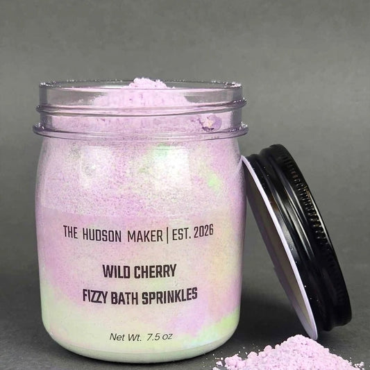 WILD CHERRY | Fizzy Bath Sprinkles
