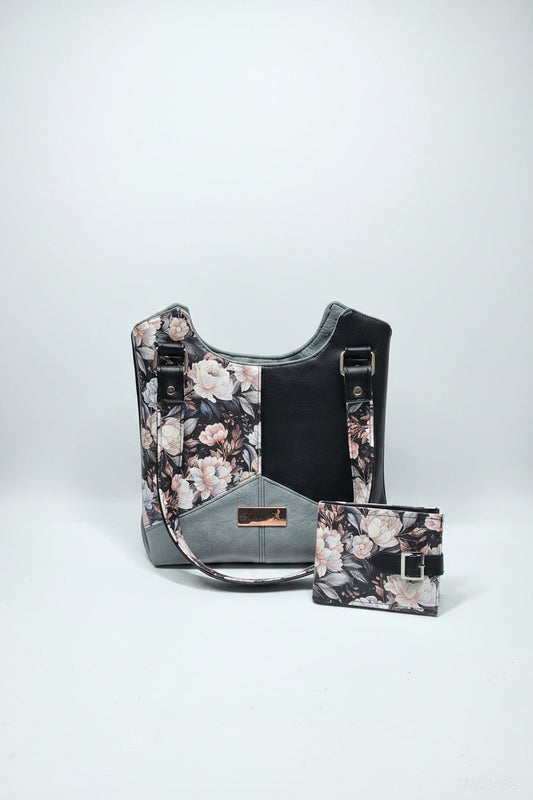 HIMALAYA HANDBAG & POPPY WALLET SET | One-of-a-kind