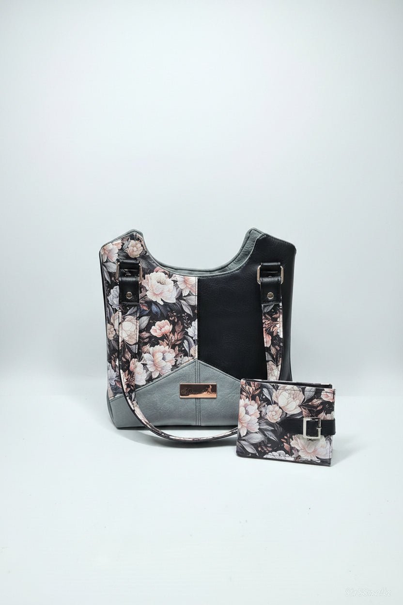 Himalaya Handbag-by Hemazing Patterns | comes with matching wallet